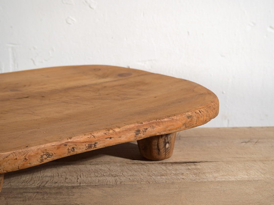 Table d'appoint ancienne en pin, Europe Centrale, circa 1900, Tables d'appoint, Bois, Marron, Rustic (photo 15 sur 19)