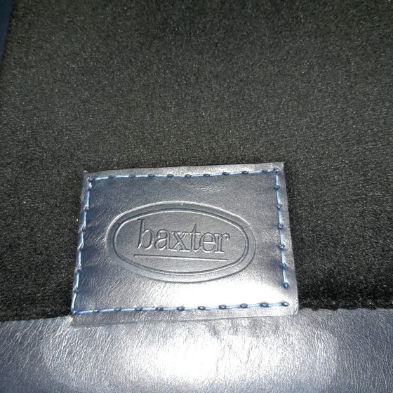 Image 1 of Italiaans Design Baxter Fauteuil, Petrol Groen Leer