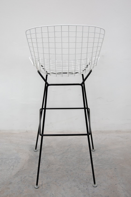 Image 1 of Set Of Six High Bar Stools designed by Bertoia for KNOLL