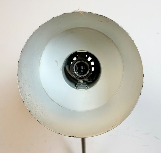 Image 1 of Lampada da scrivania per ufficio industriale grigia di Elektrosvit, anni '70