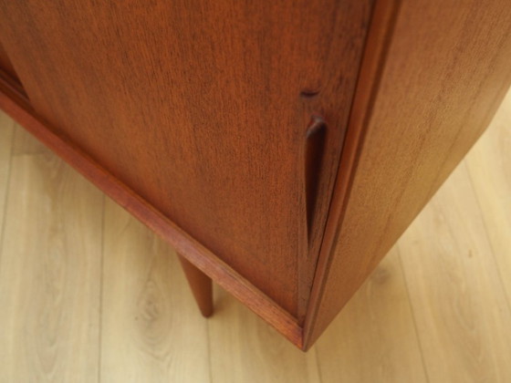 Image 1 of Teak-Highboard, dänisches Design, 1970er Jahre, Hersteller: Omann Jun