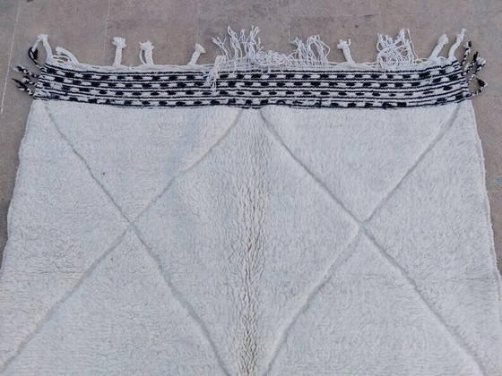 Alfombra blanca de lana natural, 250cm x 150cm – Wool (photo 4 of 7)