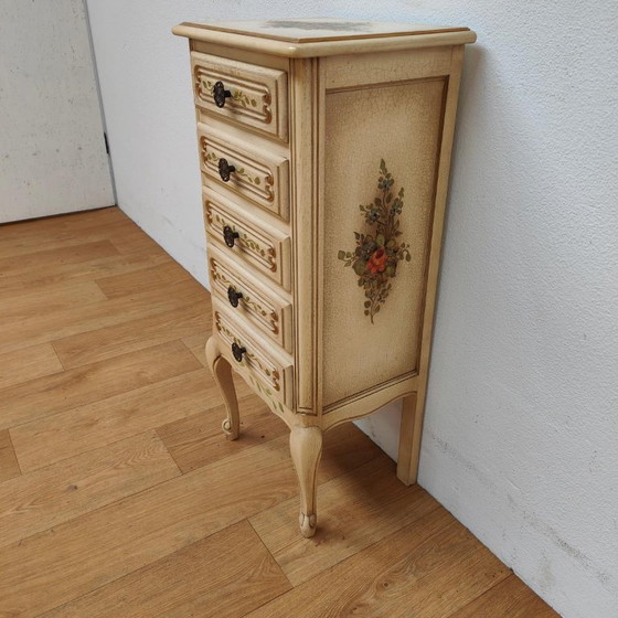Cassettiera Vintage Queen Ann Comodino – Cassettiere, Wood (photo 5 of 11)