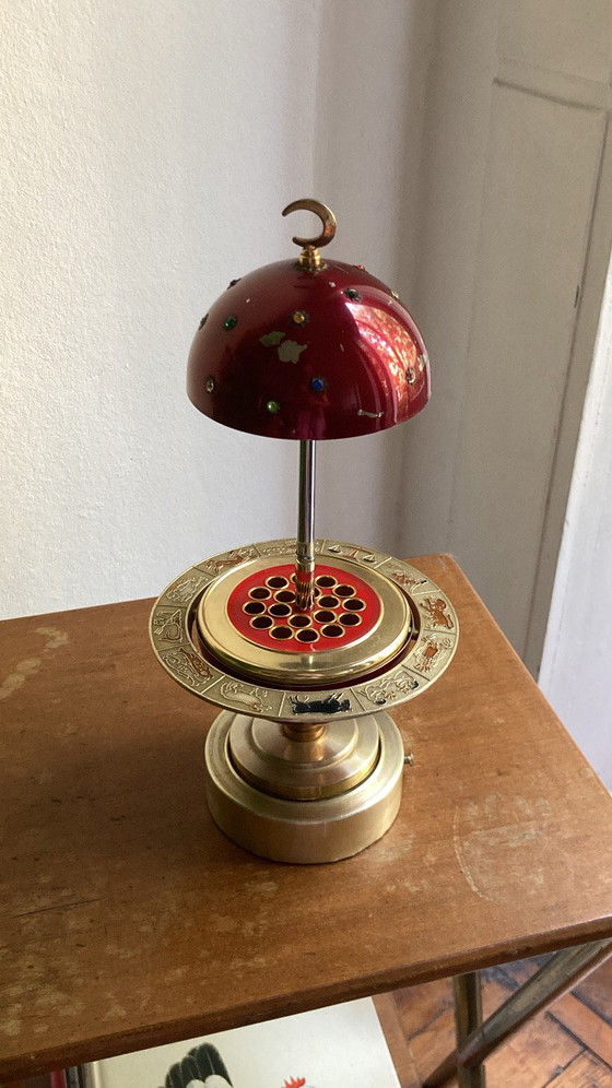 Image 1 of Portasigarette pianeta vintage con carillon 