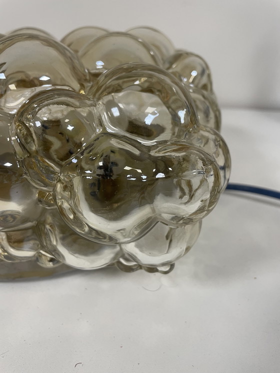 Image 1 of  Vintage Helena Tynell grote plafonnière van Glashutte Limburg  