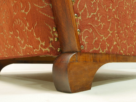Image 1 of Fauteuil cocktail vintage, années 1950, fauteuil club, style Art déco, fauteuil lounge, Allemagne