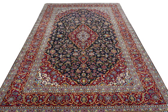 Image 1 of Handgeknüpfter Orientteppich - Kashan 391 x 250 cm