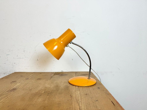 Orange Table Lamp by Josef Hurka for Napako, 1970s
