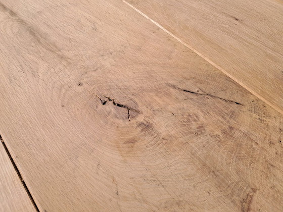 Image 1 of Buiscar stone cart lounge table with oak table top