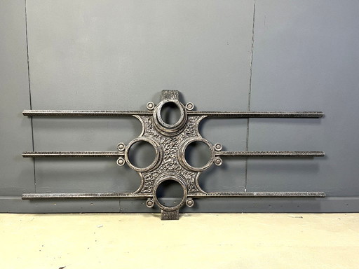 Sculpture murale brutaliste vintage, 1970