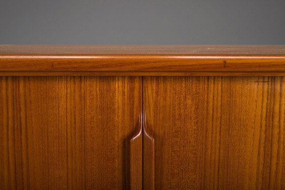 Image 1 of Vintage Deens Teakhouten dressoir van Axel Christiansen voor Aco Møbler, jaren 60