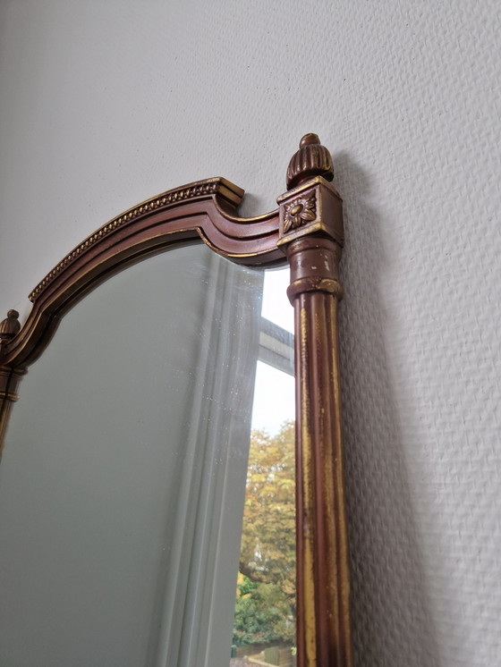 Image 1 of DeKnudt spiegel Lodewijk XVI-stijl mantelspiegel
