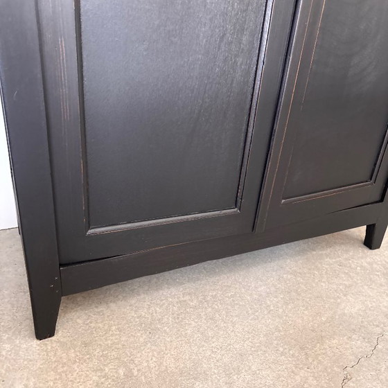 Image 1 of black wardrobe