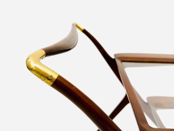 Image 1 of Modell 65 Servierwagen von Ico & Luisa Parisi für Angelo De Baggis – Italien, 1950er Jahre