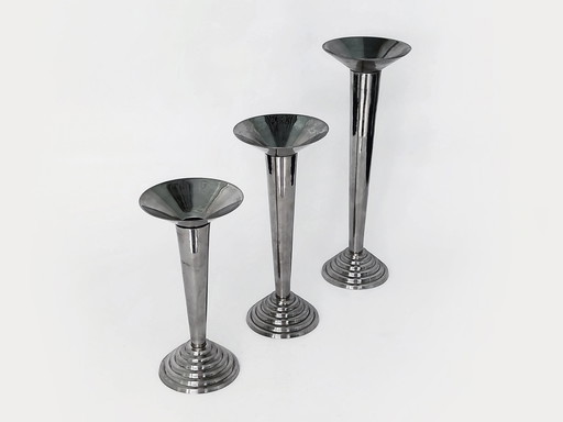 Candlestick Set Art Deco
