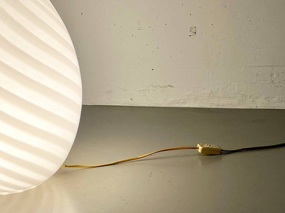 Image 1 of Egg-shaped table lamp made of Murano glass by Venini, Italy, 1960s