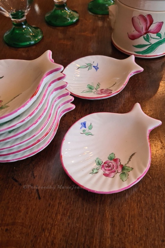 Image 1 of 8x Peceras de semiporcelana K&G Lunéville