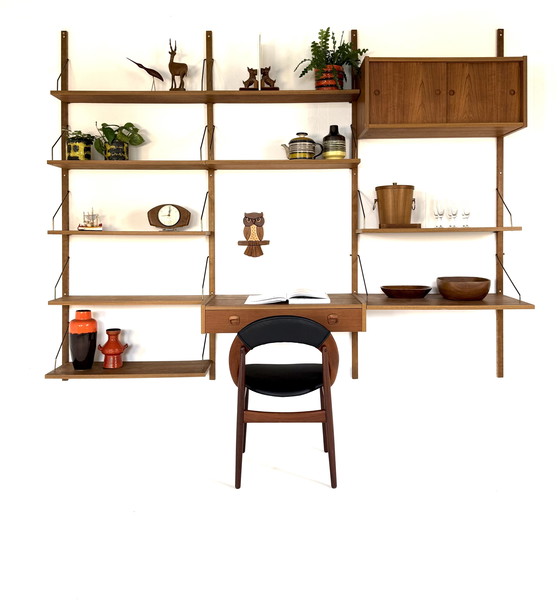 Image 1 of Sistema a parete modulare Vintage XL, sistema PS, Randers '60