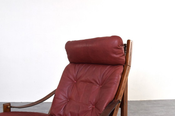 Image 1 of Fauteuil lounge Hunter du milieu du siècle par Torbjørn Afdal pour Bruksbo, années 1960.
