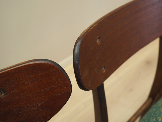 Image 1 of Set of four teak chairs, Danish design, 1970s, production: Denmark