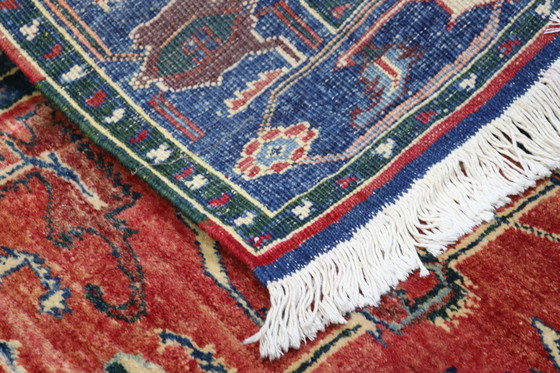 Image 1 of Originele handgeknoopte oude Kaukasische Azerbeidzjaanse kelim - 161 cm - 138 cm - Zeer Fijn