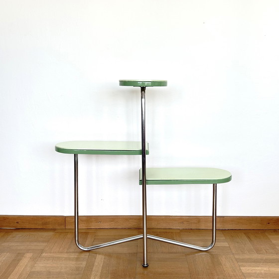 Image 1 of Functionalist Plant Stand by Vichr & Spol., Marked