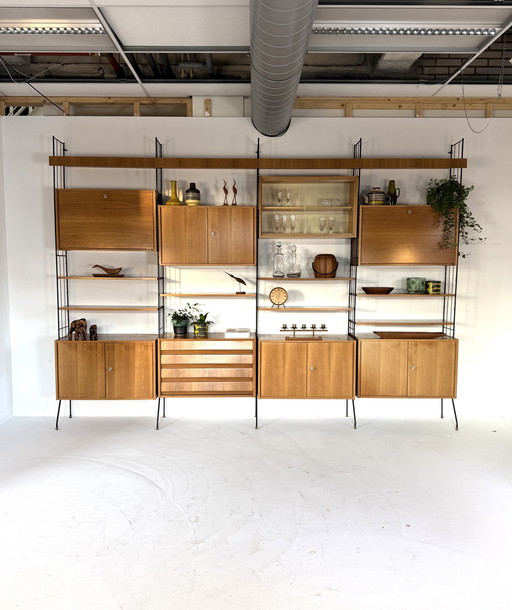 Système mural modulaire Vintage XL, WK Möbel '60
