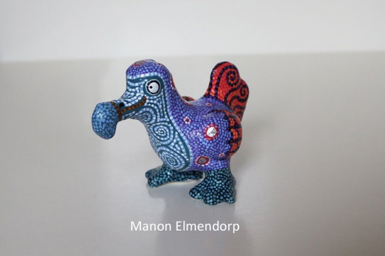 Image 1 of Figurine dodo/oiseau unique, 100% faite à la main, neuve