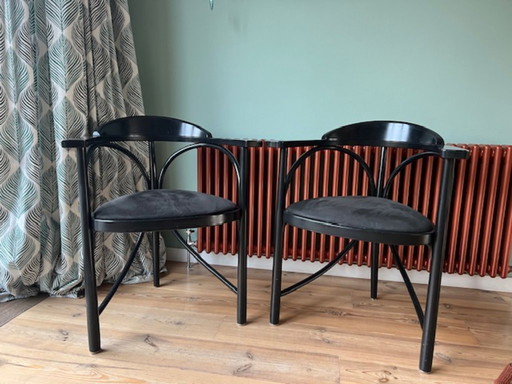 Vintage Thonet No. 81 Stoel   - 2x