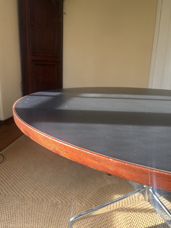 Image 1 of Eames Segmented Table 140×70 – Original Base + Custom Top