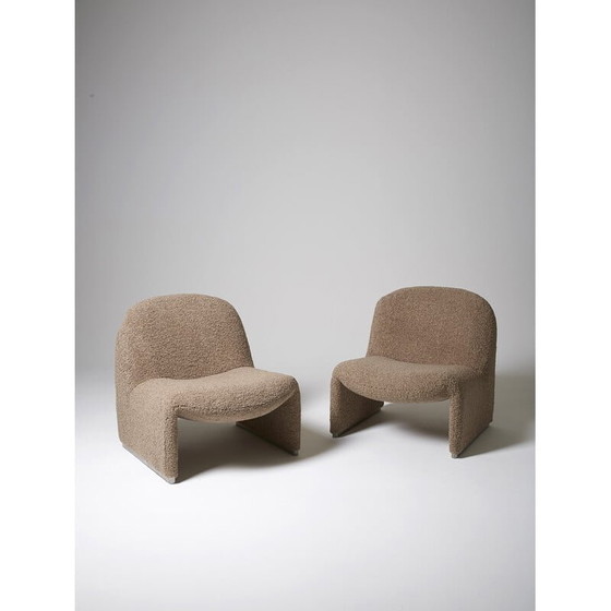 Image 1 of Pair of vintage Alky armchairs by Giancarlo Piretti for Artifort, 1970