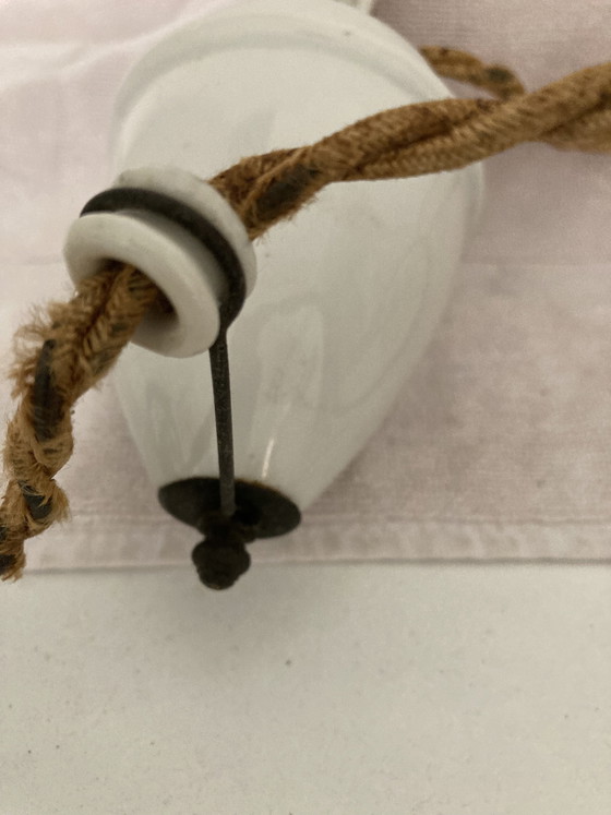 Image 1 of Ancien monte et baisse en porcelaine année 50’S