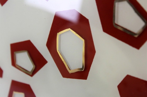 Image 1 of Large Vintage Czechoslovakian Opaline Glass Pendant Lights, 1970s, Set of 2