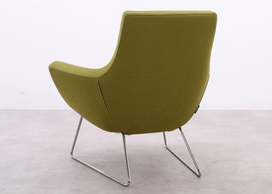 Image 1 of 3X Swedese Happy Easy Low Back Armchair Green