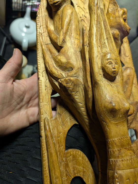 Image 1 of Intaglio del legno Gunungan Bali