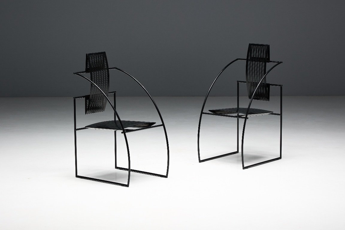Quinta Chairs by Mario Botta for Alias, Italy, 1980s | €6,300 Quinta Chairs by Mario Botta for Alias, Italy, 1980s | €6,300