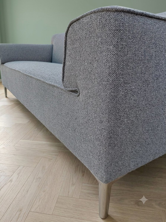 Pode Edit | 3-Sitzer | Grau | Generalüberholt – 3-5 Sitzer Sofas, Aluminium, Wood (photo 4 of 7)