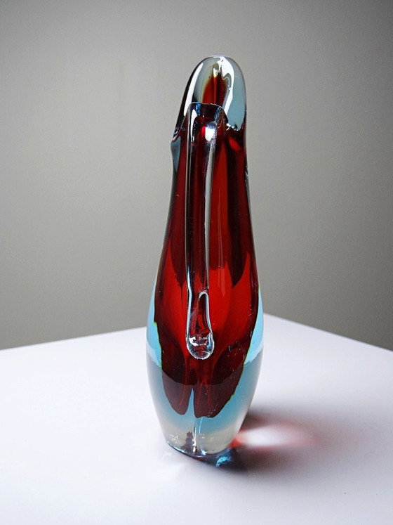 Image 1 of Sommerso pitcher vase att. Flavio Poli, Murano 1960-1970