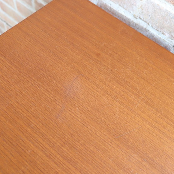Image 1 of Vintage ladekast jaren 60 70 teak fineer