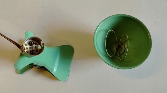Lampada da lettura a pinza a fungo - anni '50/'60 – Lampade da lettura, Metallo (photo 7 of 8)