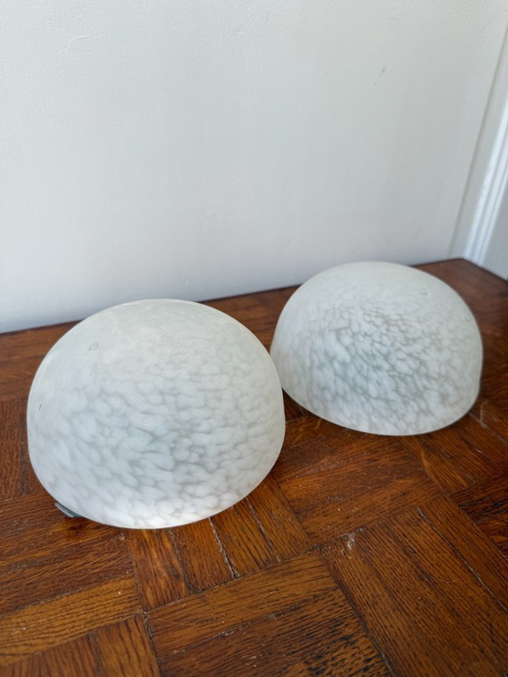 Image 1 of Coppia di applique in pasta di vetro