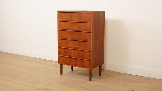 Image 1 of Cassettiera vintage danese | Teak | 6 cassetti | 105 cm