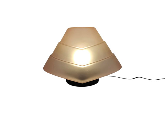 Image 1 of Produttore: Indoor Designer: Hans von Kier Modello: Chiocciola Periodo: anni '90 Materiale: Vetro, alluminio pressofuso e po