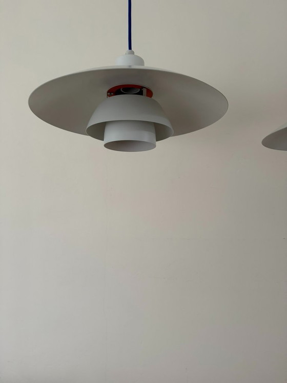 Image 1 of Set vintage di 2 lampade Louis Poulsen PH4/3 - Poul Henningsen - PH4