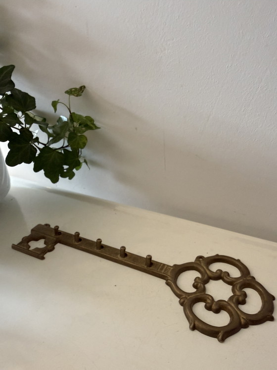 Image 1 of Brass key rack