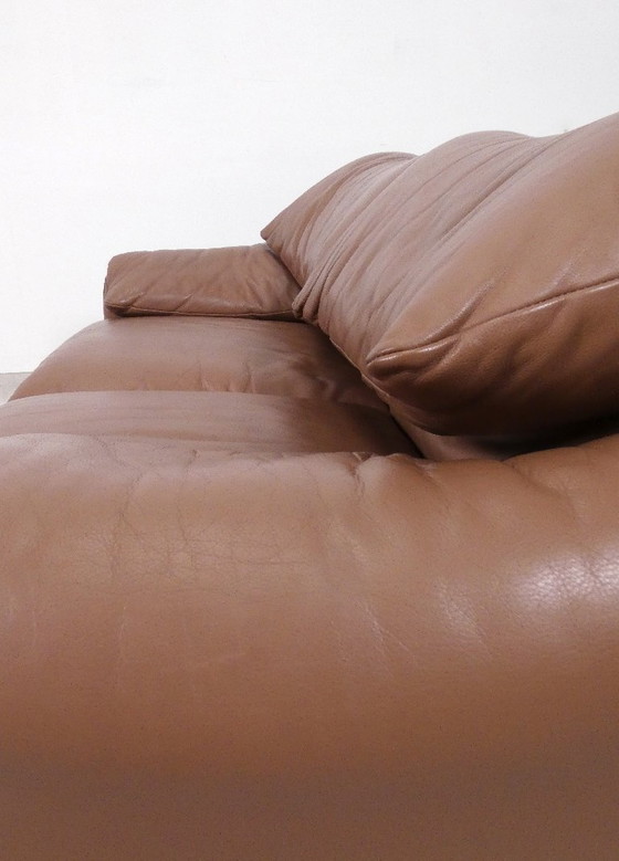 Image 1 of Conjunto Cassina Maralunga 2 plazas en piel mocca