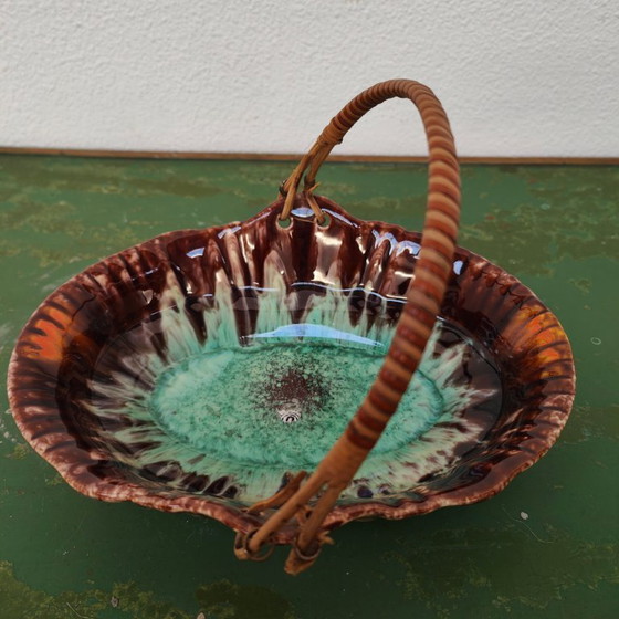 Image 1 of Vintage Fat lava schaaltje serveerschaaltje West Germany keramiek 545  