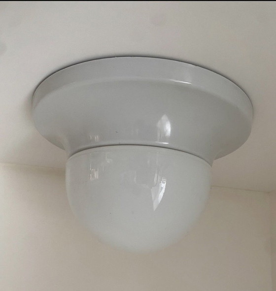 Image 1 of Lampada da soffitto vintage di metà secolo, lampada da parete, lampada a globo, anni '70