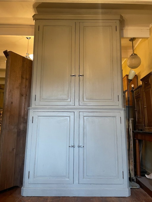 Vitrine haute de cuisine 266 cm, style français