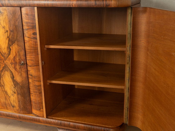 1920s Art Deco Sideboard – Wood, Brass (photo 10 of 12)